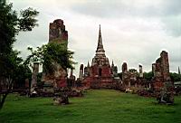 Wat Yai Chai Mongkol in Ayutthaya